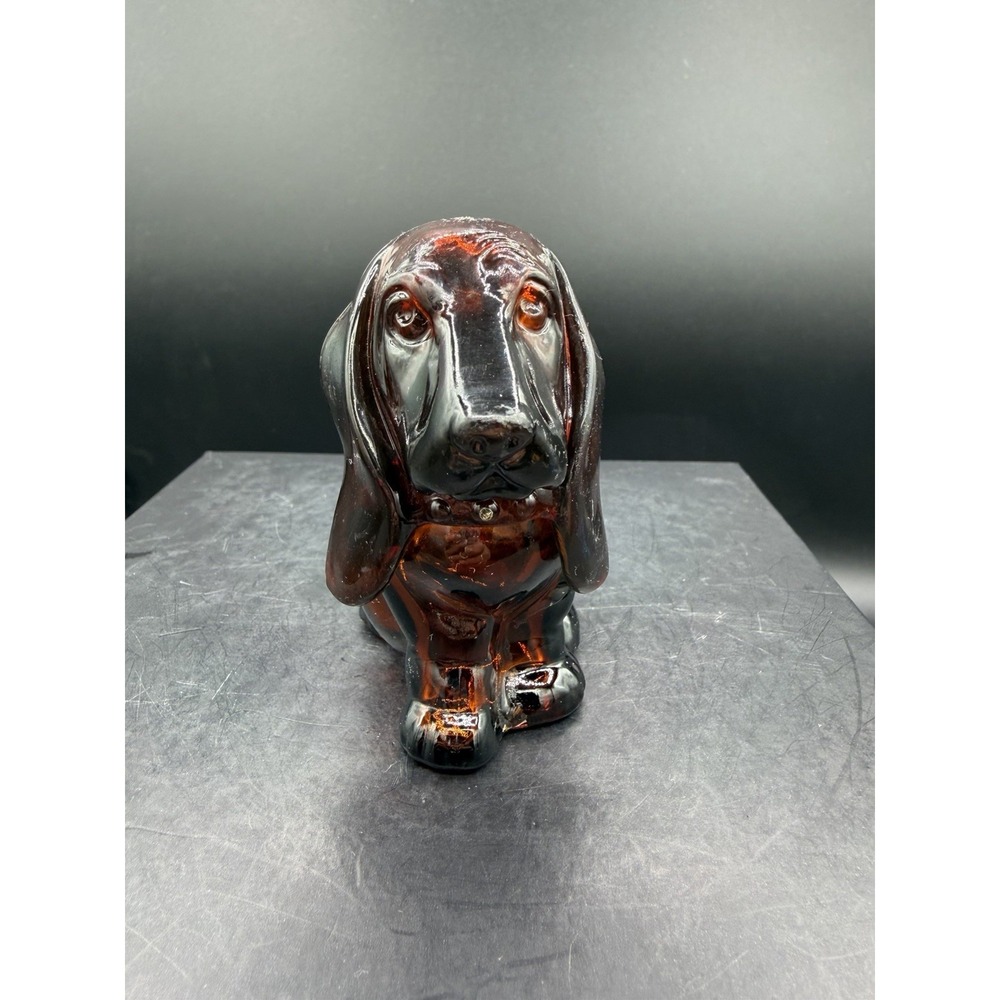 🐶🍼 Avon Baby Bassett Cologne Decanter Empty Bottle Vintage Collectible